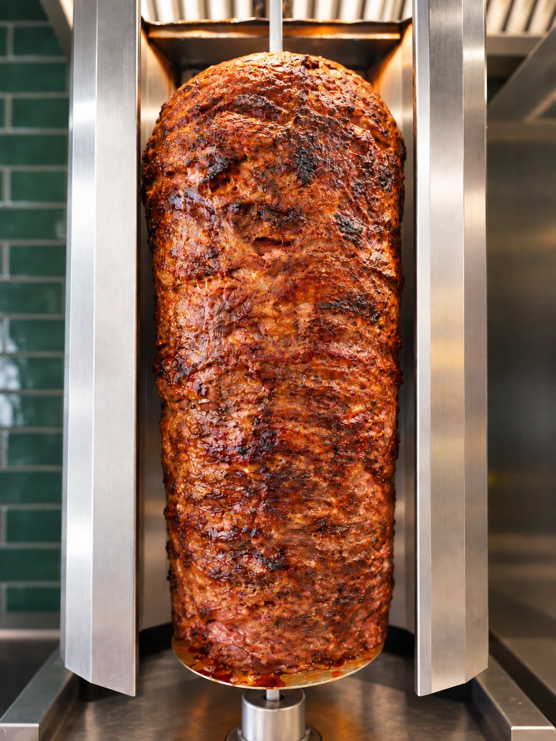 Hackfleisch am Spieß